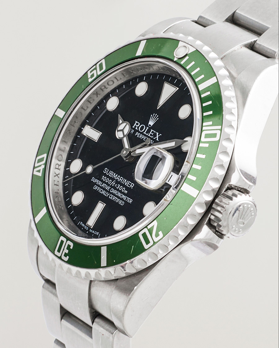 Homme | Pre-Owned & Vintage Watches | Rolex Pre-Owned | Submariner Kermit