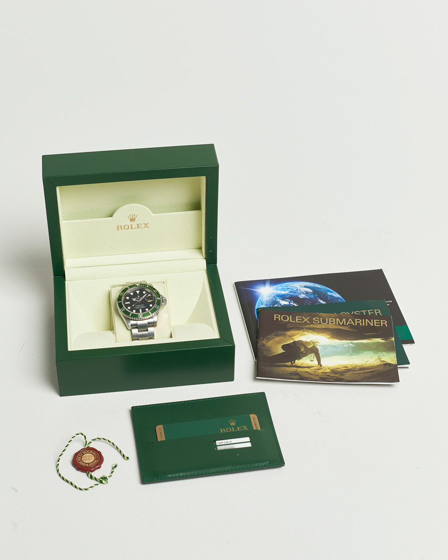 Homme | Pre-Owned & Vintage Watches | Rolex Pre-Owned | Submariner Kermit