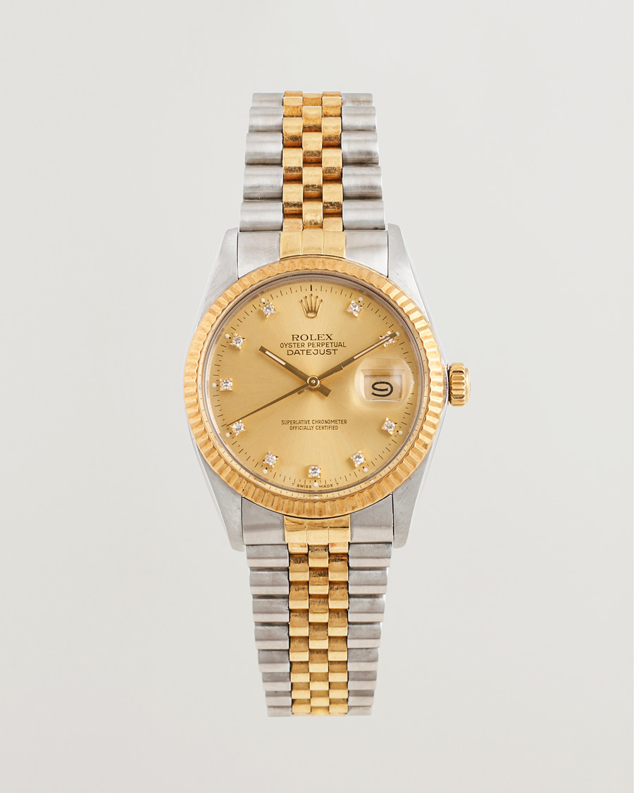 Homme | Rolex Pre-Owned Datejust G/S 36 Dia | Rolex Pre-Owned | Datejust G/S 36 Dia