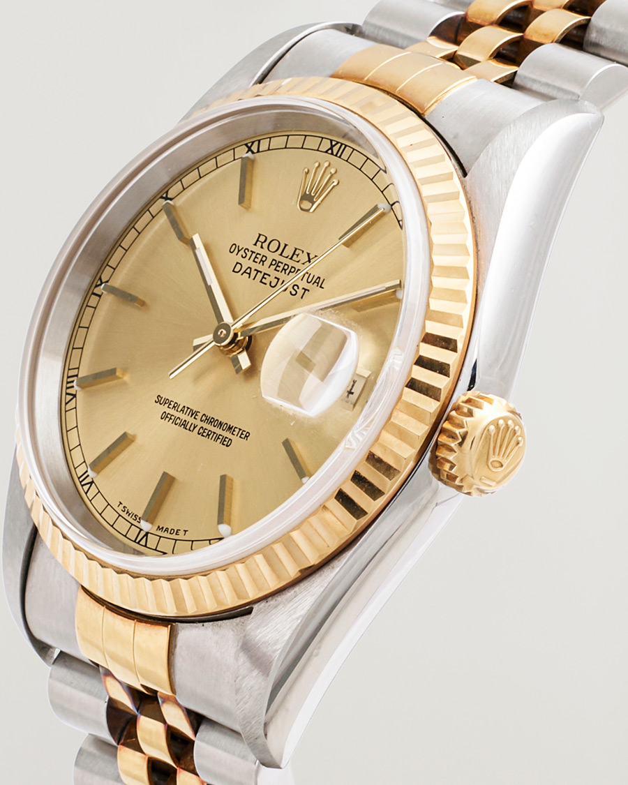 Homme | Rolex Pre-Owned Datejust 36 G/S | Rolex Pre-Owned | Datejust 36 G/S