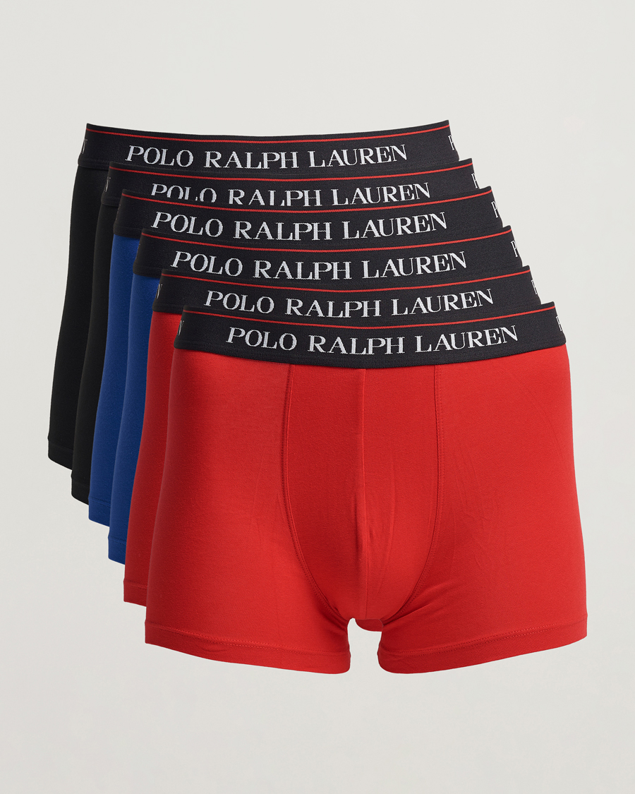 Polo Ralph Lauren 6 pack Trunk Sapphire Red Black Acheter Polo