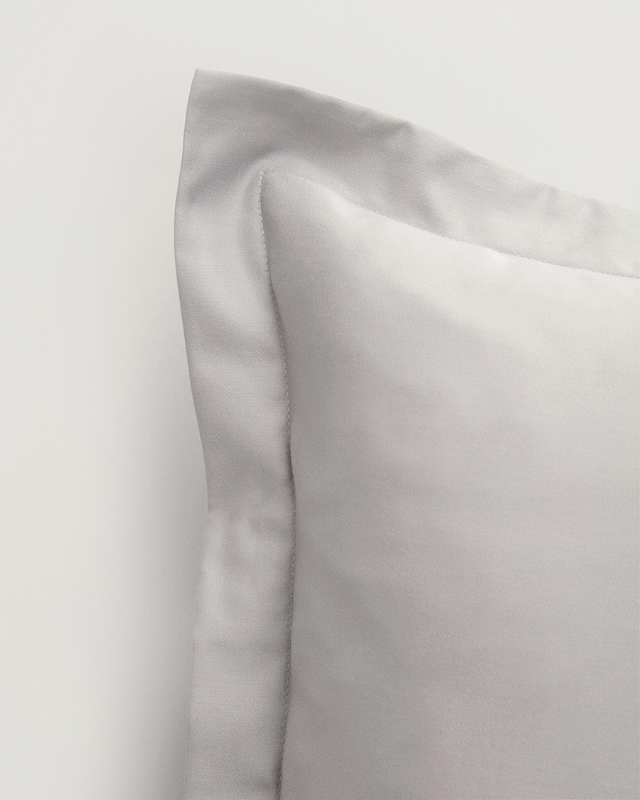 Homme | Pour La Maison | GANT | Sateen Duvet & Pillowcase Set Moon Grey