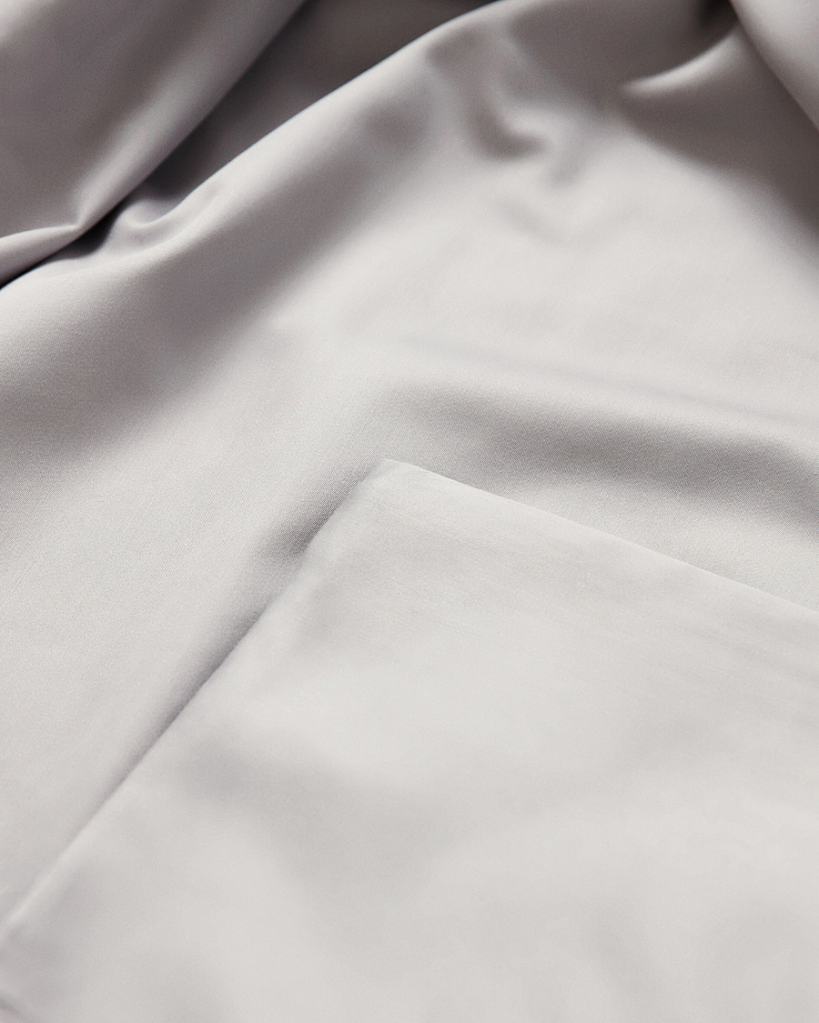 Homme | Pour La Maison | GANT | Sateen Duvet & Pillowcase Set Moon Grey