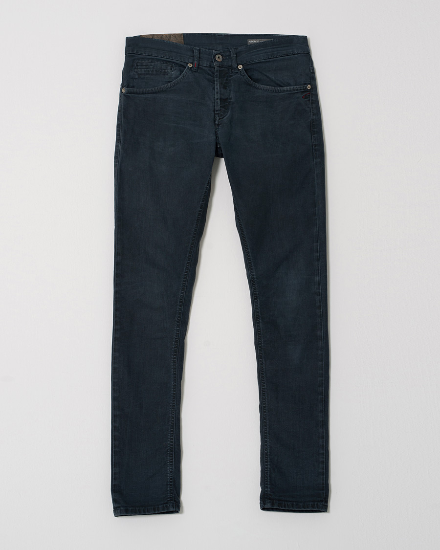 Homme | Dondup George 5-Pocket Washed Black W30 | Pre-owned | Dondup George 5-Pocket Washed Black W30