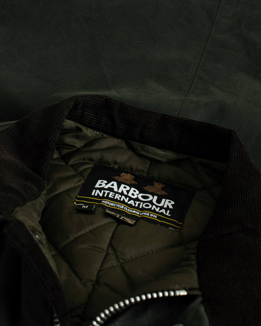 Homme | Manteaux Et Vestes | Pre-owned | Barbour International Duke Jacket Sage