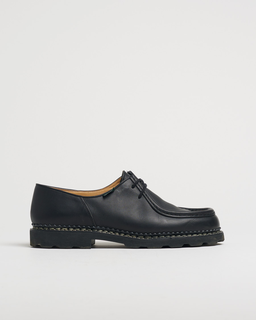 Homme | Paraboot Michael Derby Black | Pre-owned | Paraboot Michael Derby Black