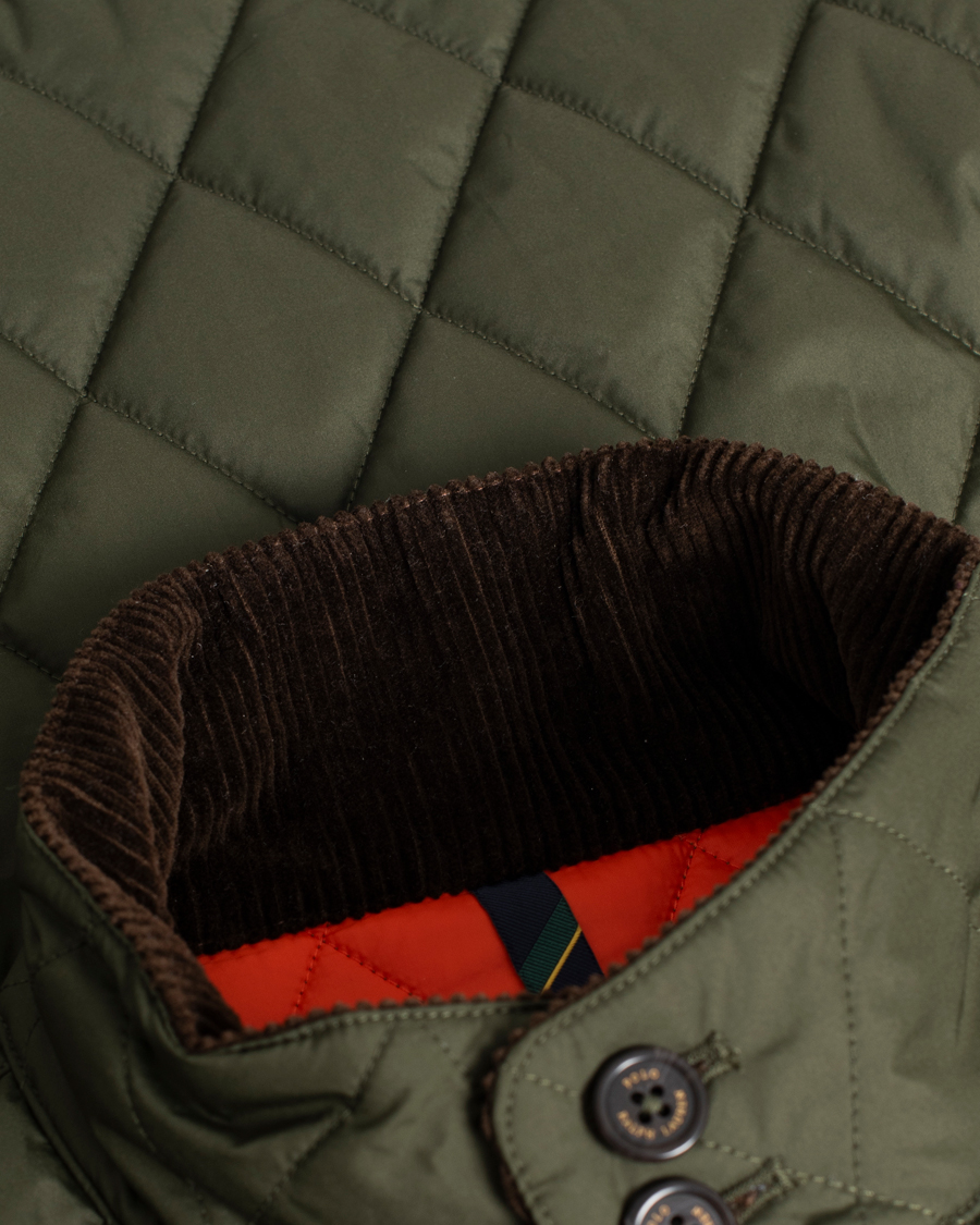 Homme | Manteaux Et Vestes | Pre-owned | Polo Ralph Lauren Beaton Quilted Jacket Company Olive M