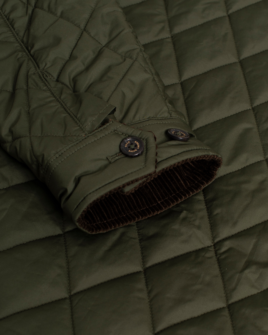 Homme | Manteaux Et Vestes | Pre-owned | Polo Ralph Lauren Beaton Quilted Jacket Company Olive M