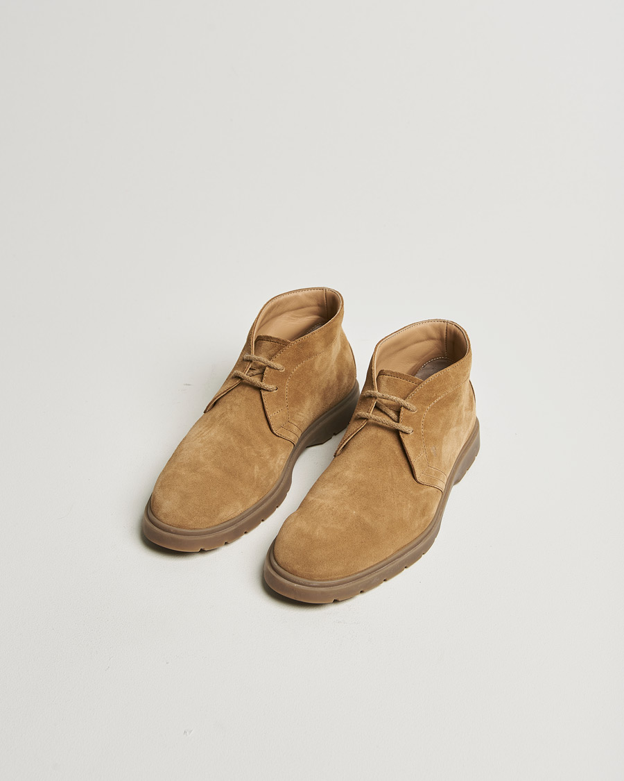 Homme | Bottes | Pre-owned | Tod's Polacchino Chukka Boots Brown Suede
