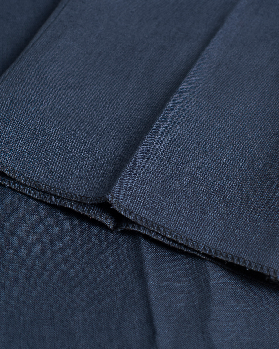 Homme | Pantalons | Pre-owned | Anderson & Sheppard Blue Linen Trousers W34