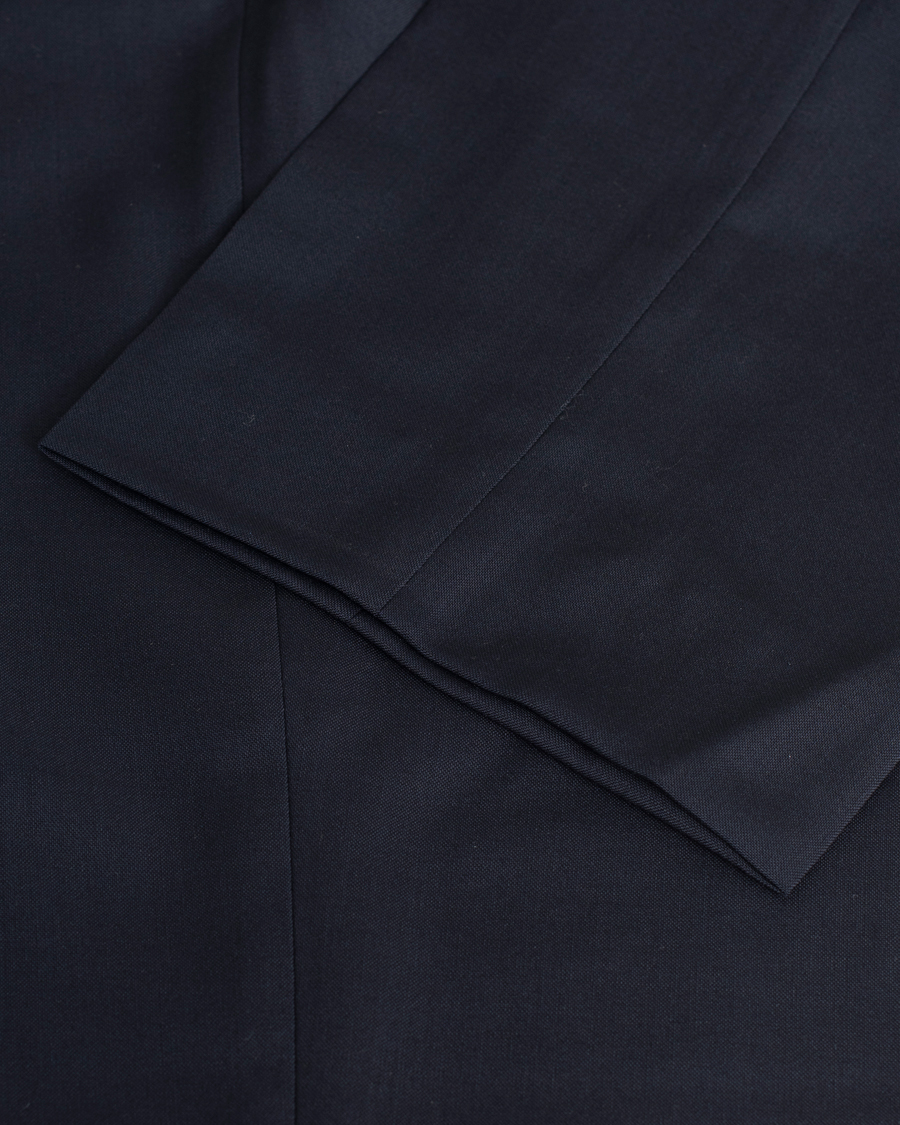 Homme | Pantalons | Pre-owned | Boglioli Wool Trousers Navy 46