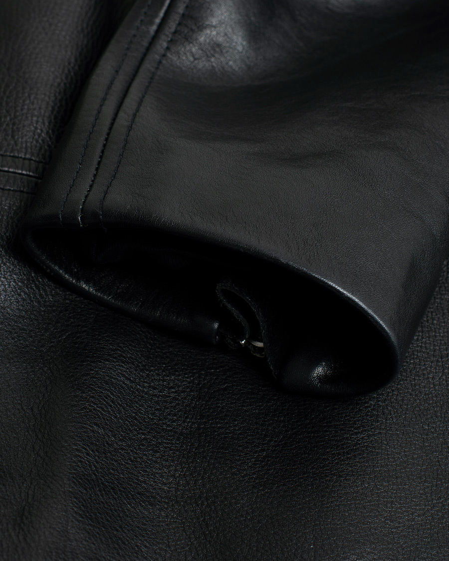 Homme | Manteaux Et Vestes | Pre-owned | Acne Studios Biker Leather Jacket Black 46