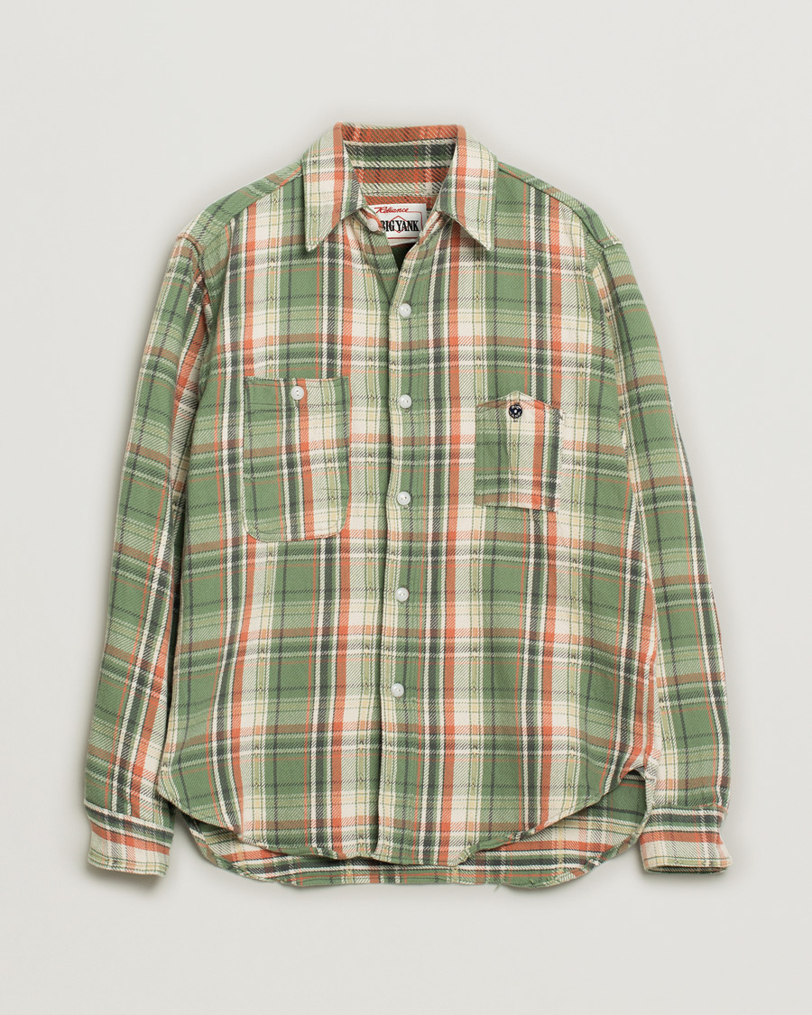 Homme | Chemises | Pre-owned | Big Yank 1942 Flannel Shirt Green Check S